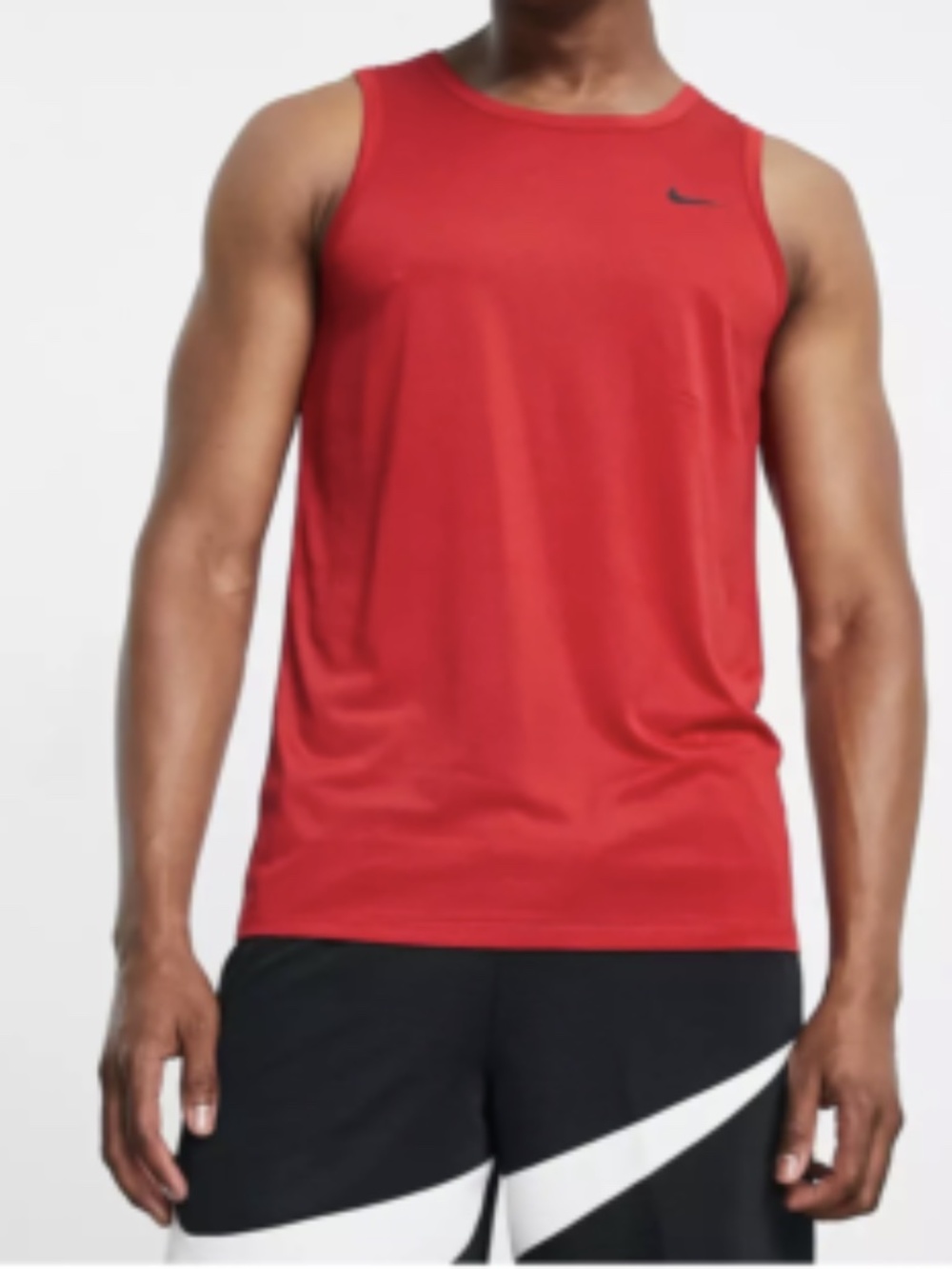 Nike Red Athletic Tank Top sz Large